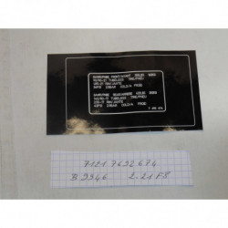 PLAQUETTES D AVERT PNEUS US...